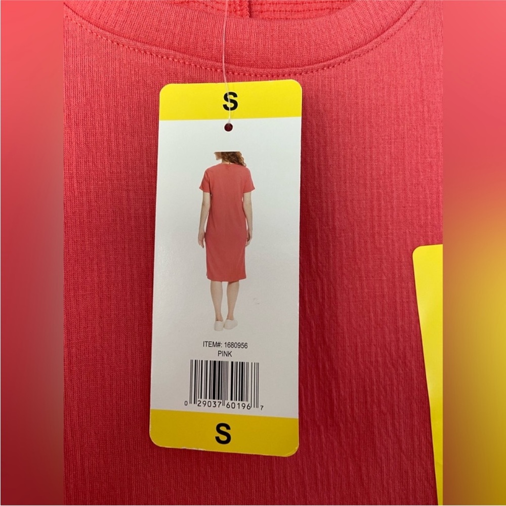 Jessica Simpson NWT Coral Short Sleeve Dress Size Small Great Material - Picture 6 of 13